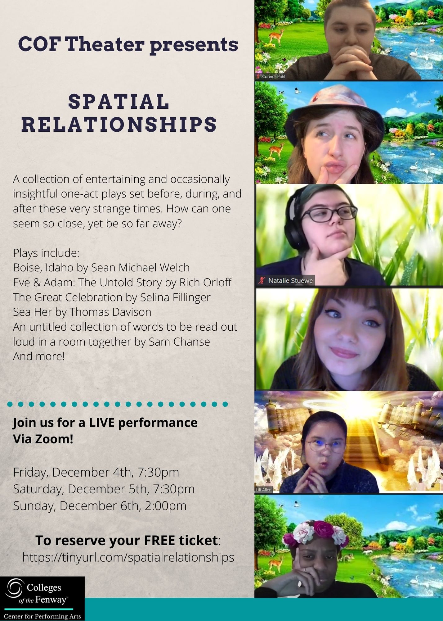 COF Theater: Spatial Relationships