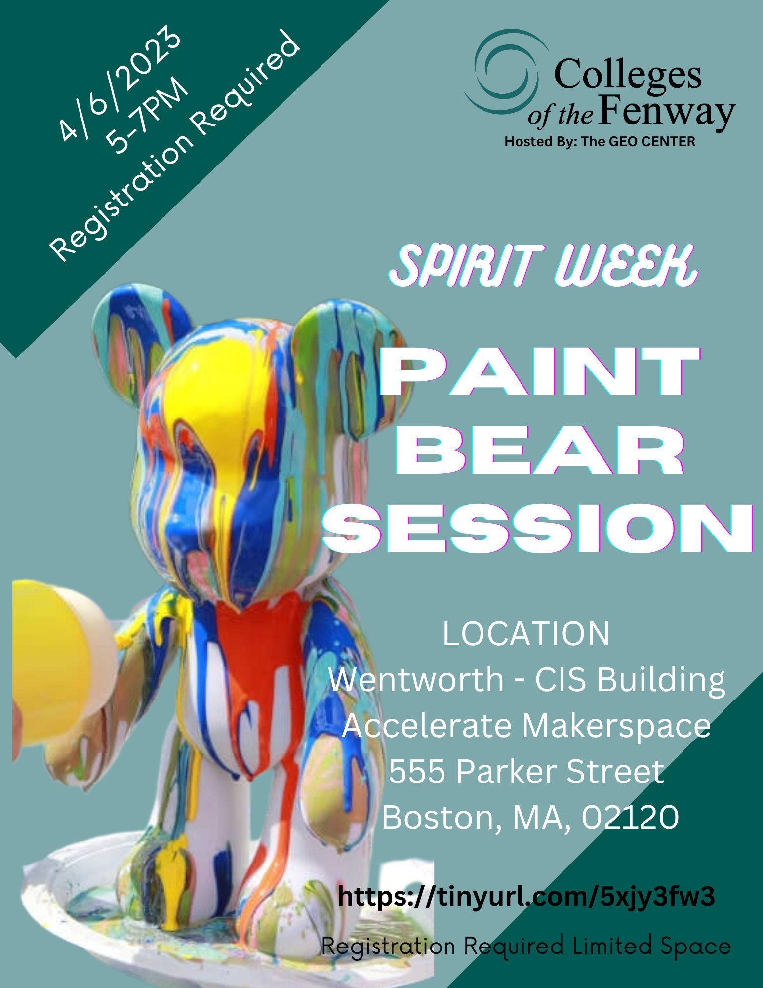 PAINT BEAR EVENT: Spirit Week International Student Social